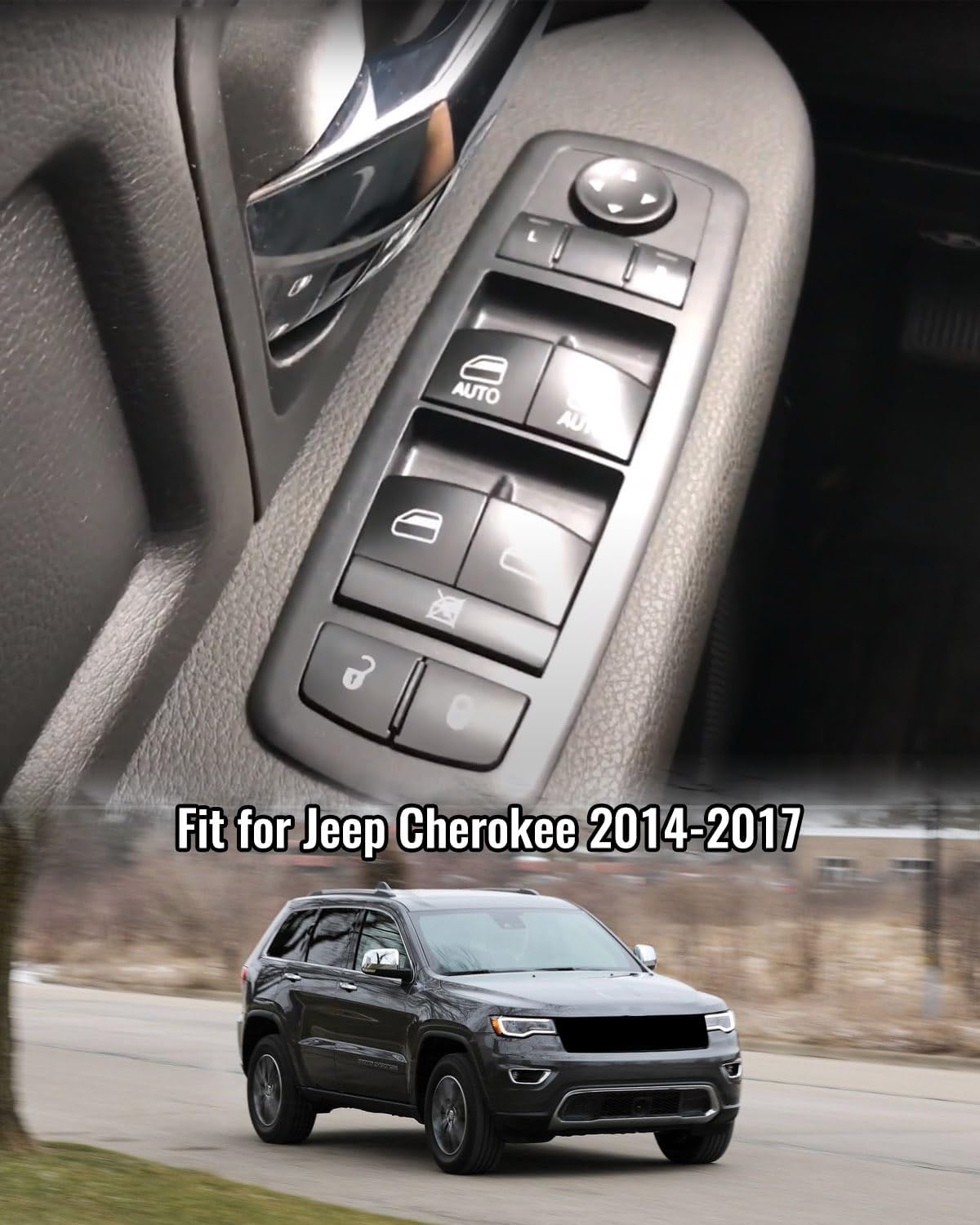 New switch installed in Jeep Cherokee cockpit