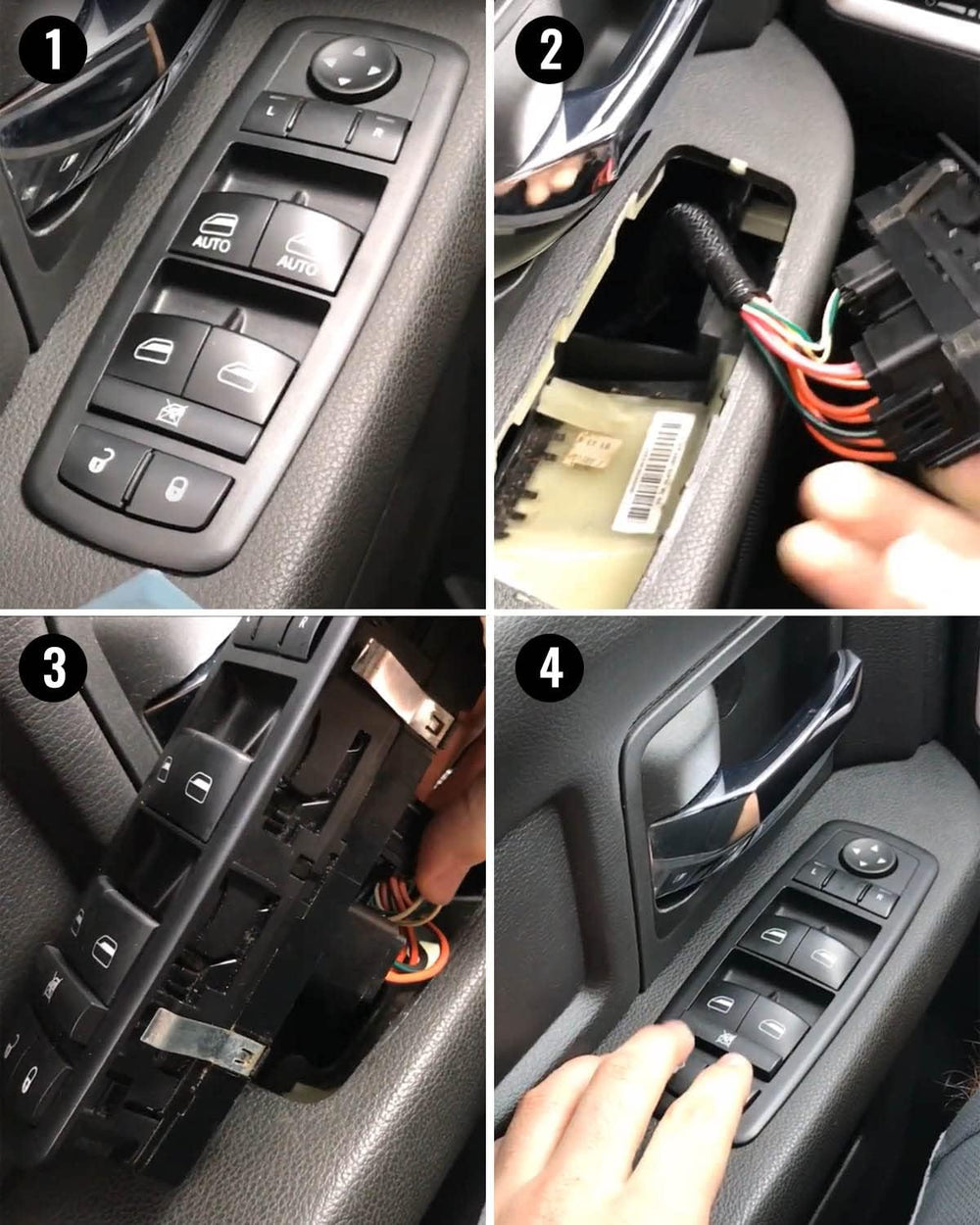 Replacement part ready for quick, tool-free repair