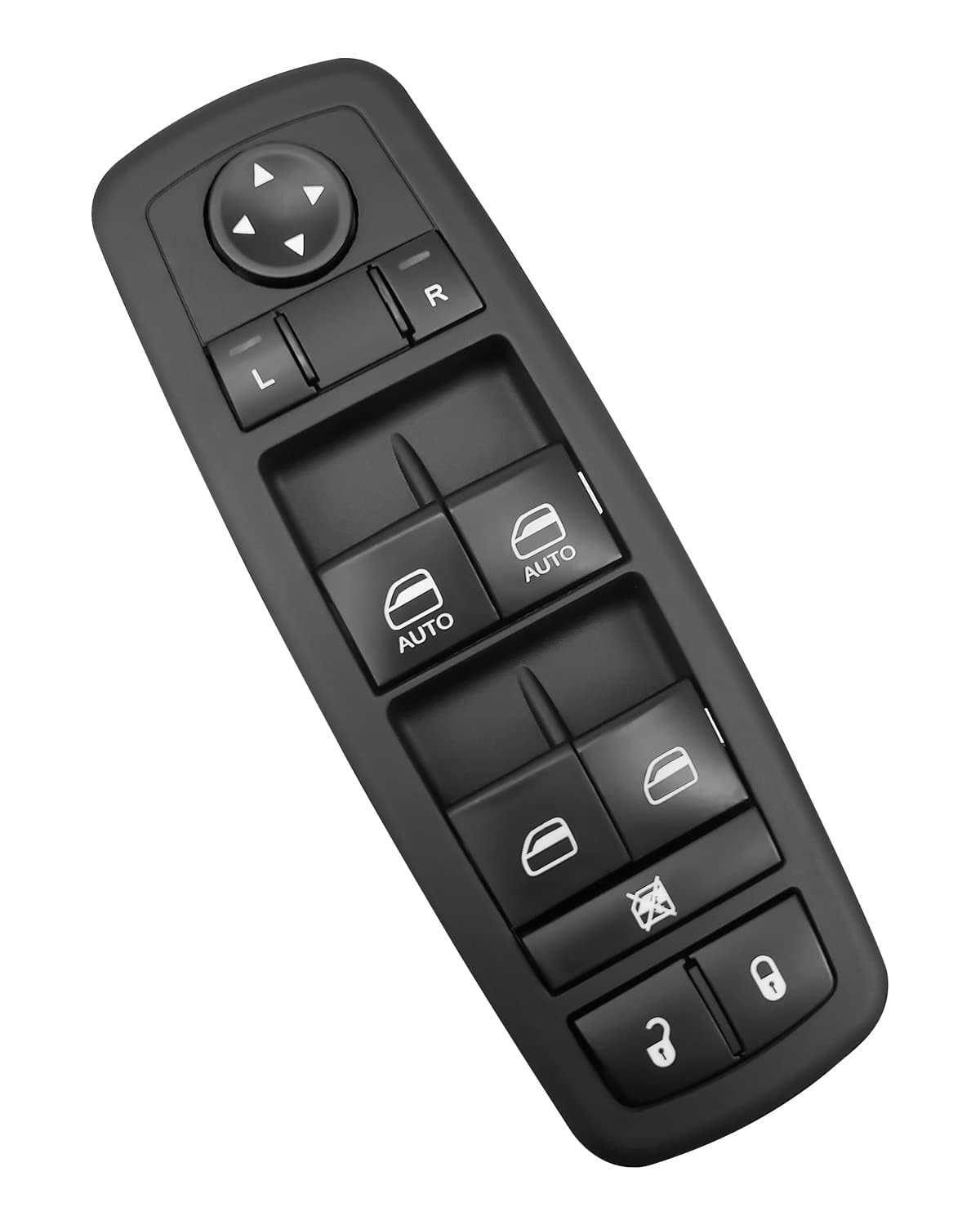 WUMZIJ power window switch compatible with Jeep Cherokee, two auto buttons visible