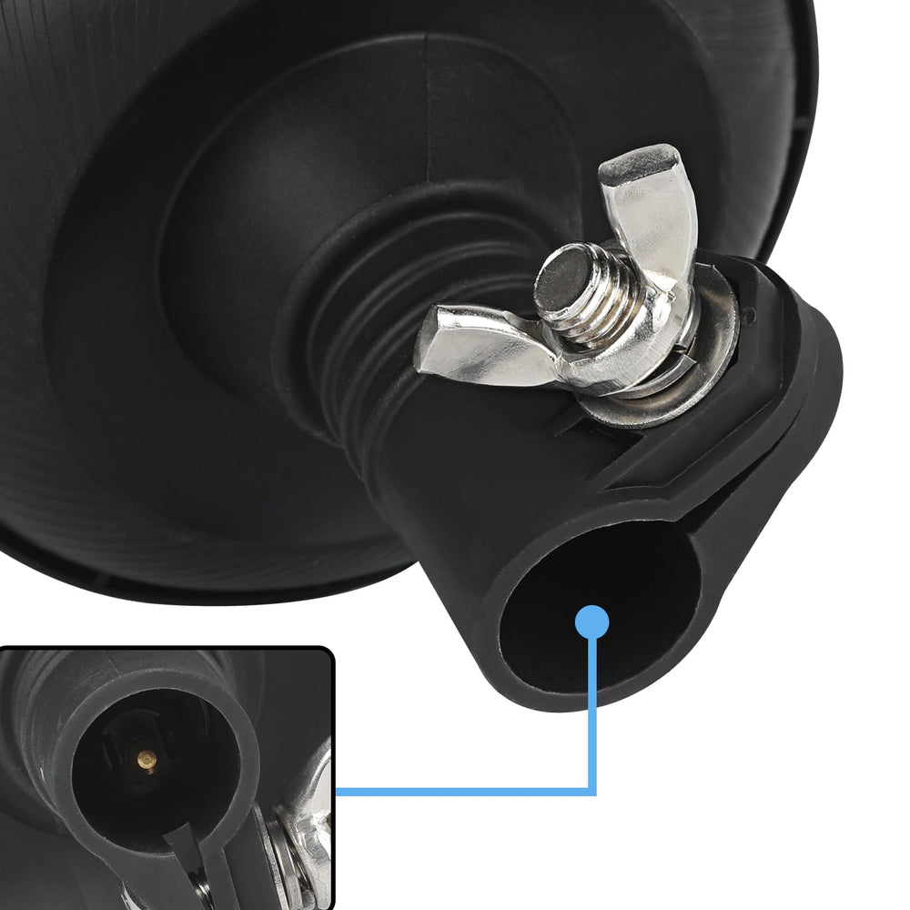 WUSHIXAN orange beacon offers six signaling modes