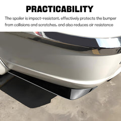 Wuyaoyao bumper side skirt lip enhances aerodynamics and style.