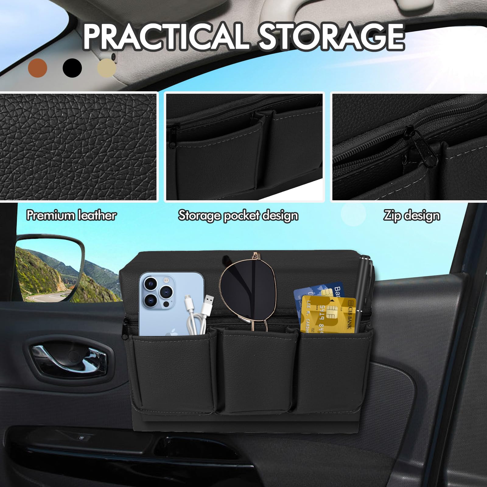 Wuyaoyao pocket layout demonstrates practical storage for phone and cards