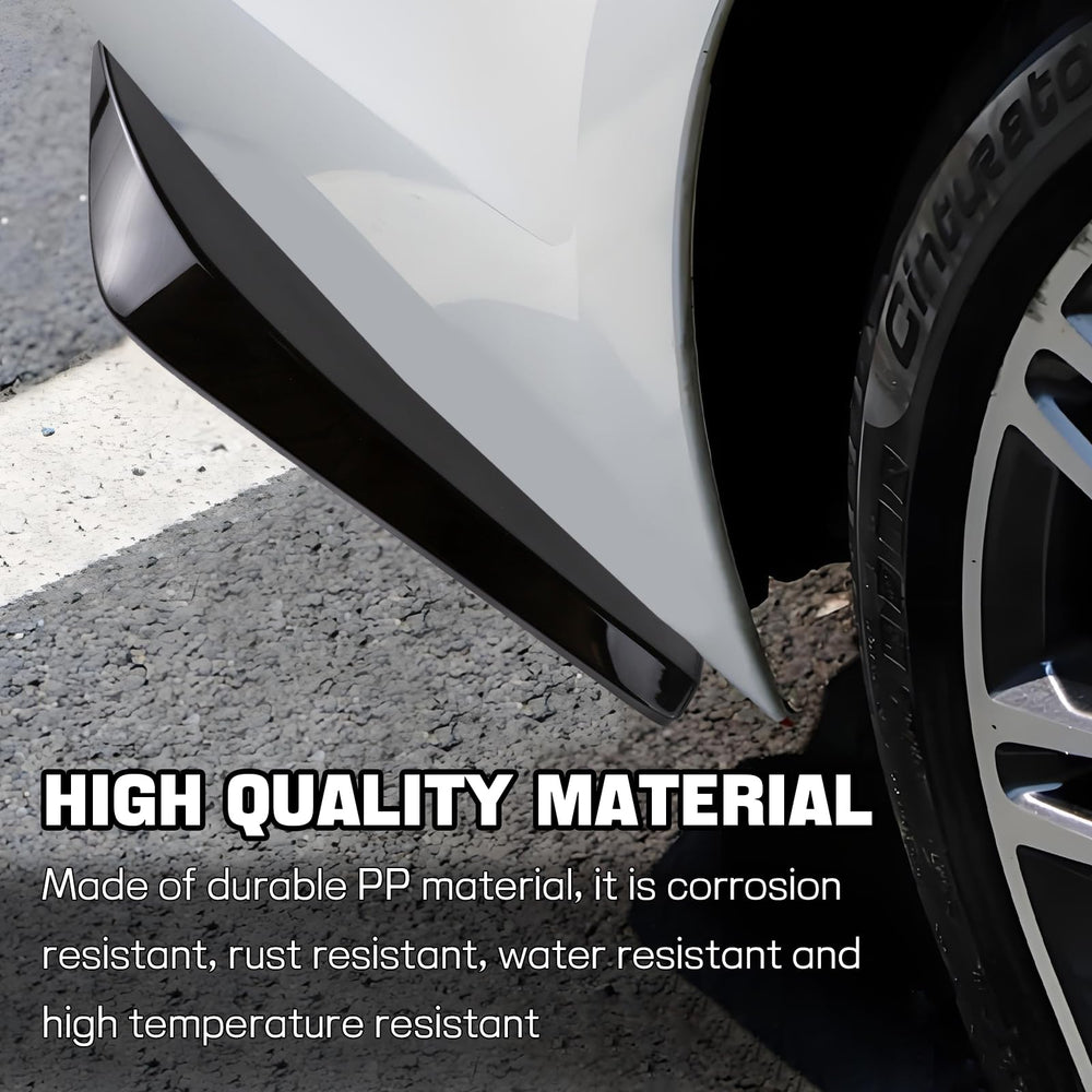 Wuyaoyao rear bumper guard diffuser supports impact reduction at low speeds.