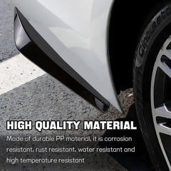 Wuyaoyao rear bumper guard diffuser supports impact reduction at low speeds.
