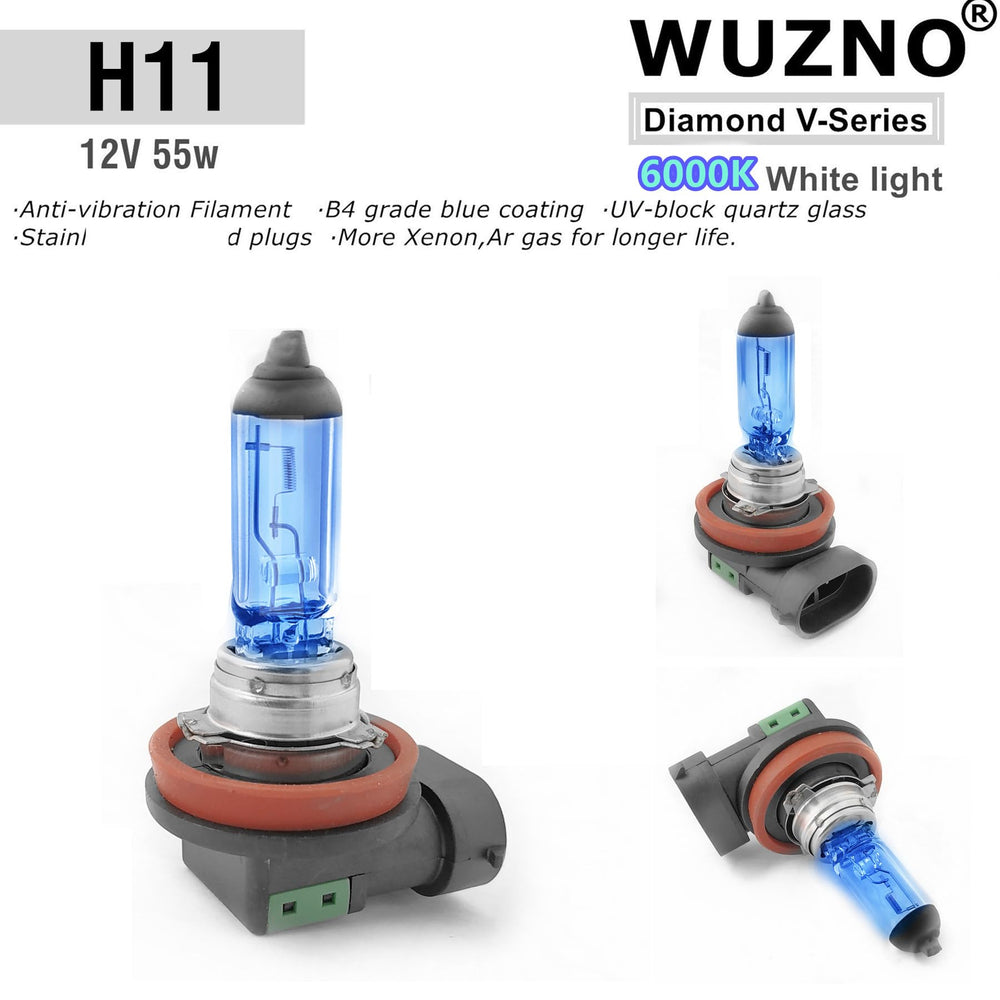 Wuzno packaging shows the 4-pack kit for Honda CR-V headlights.