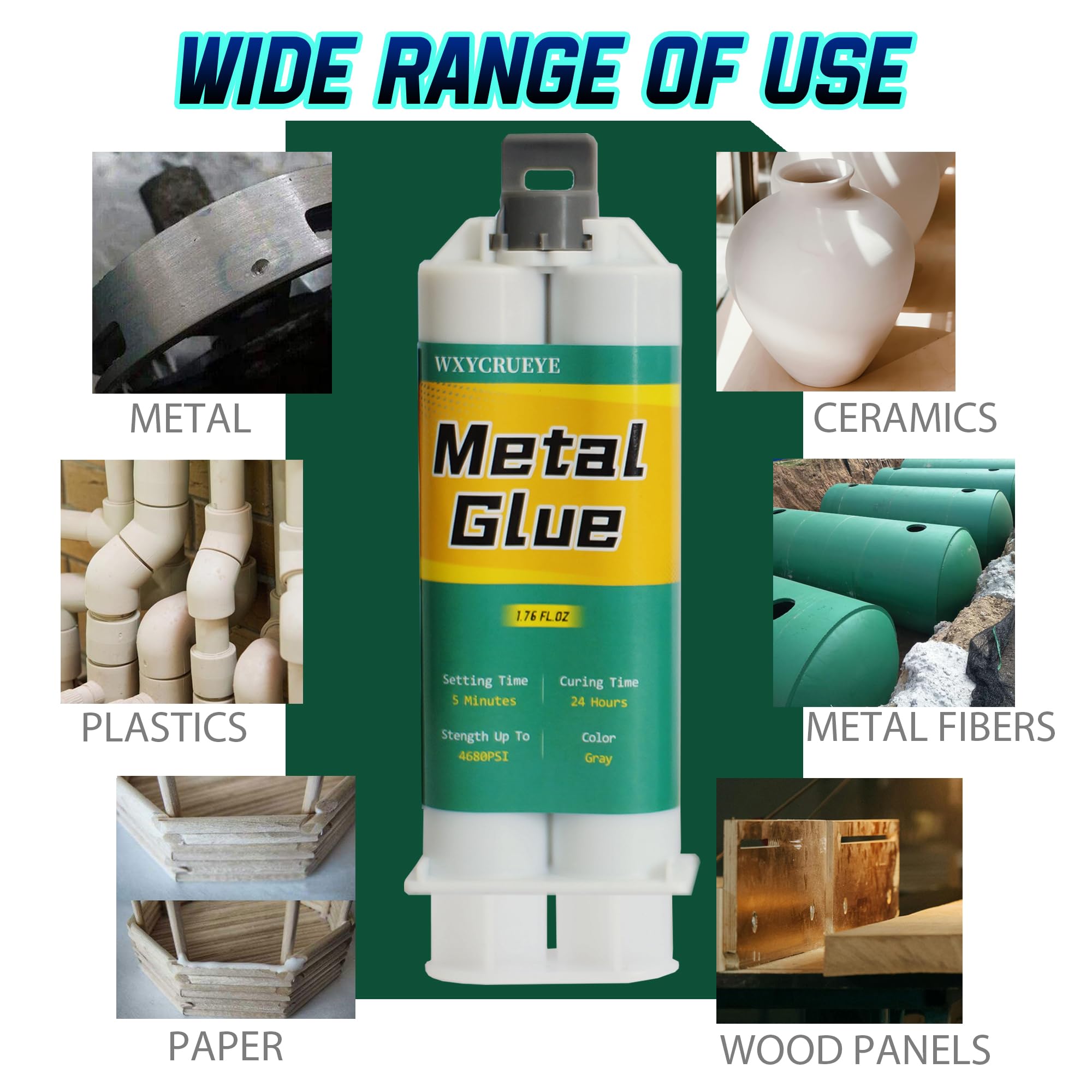 WXYCRUEYE 1:1 mixing tools simplify precise epoxy mixing.