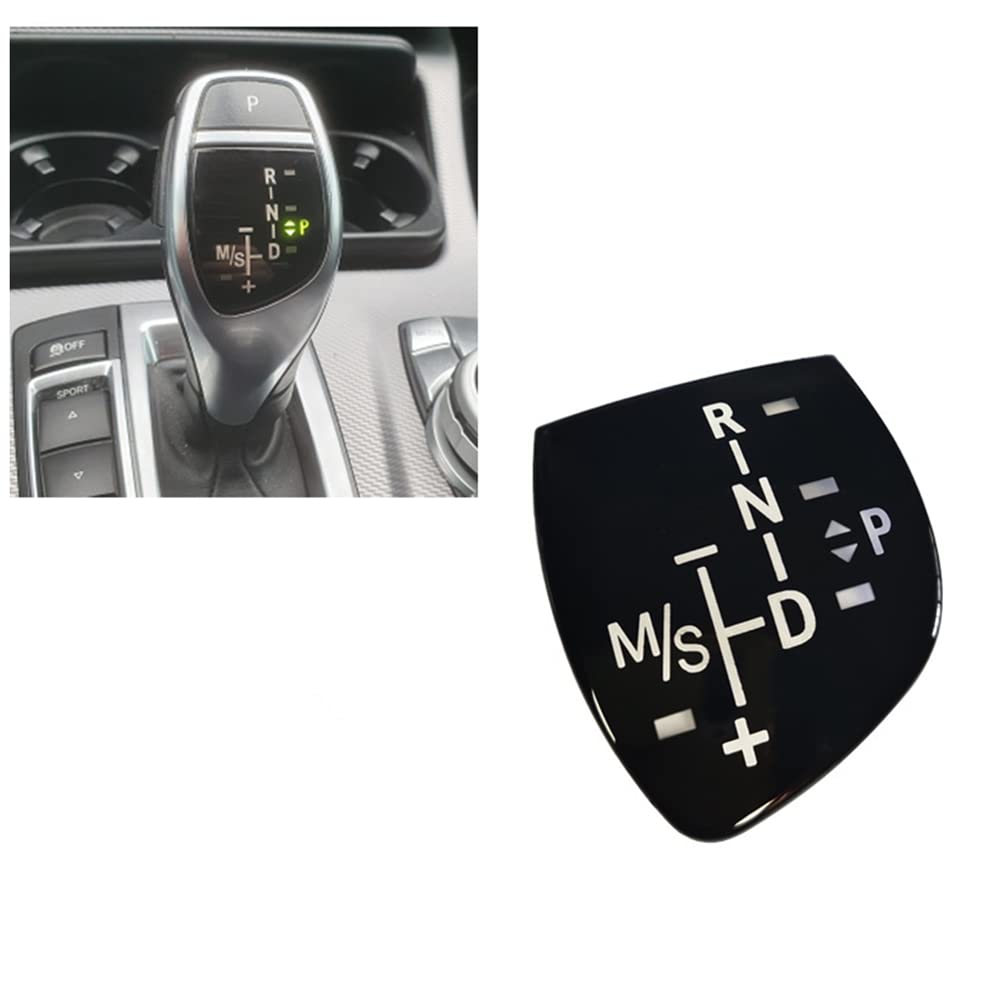 WXZOS gear shift knob panel cover durable ABS construction resists wear