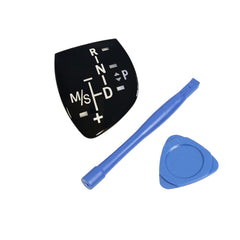 WXZOS gear shift knob panel cover front view enhances interior style