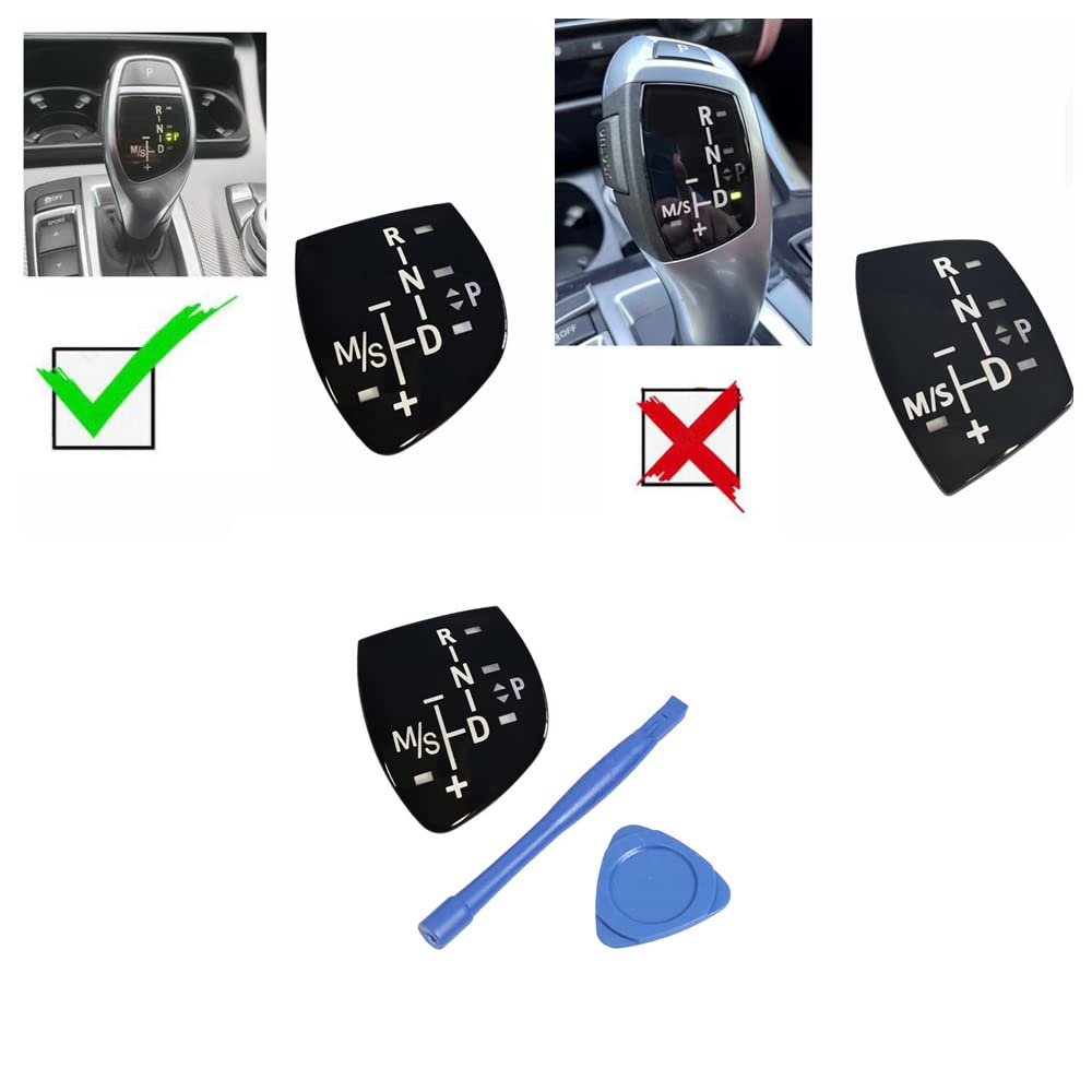 WXZOS gear shift knob panel cover installation easy and quick