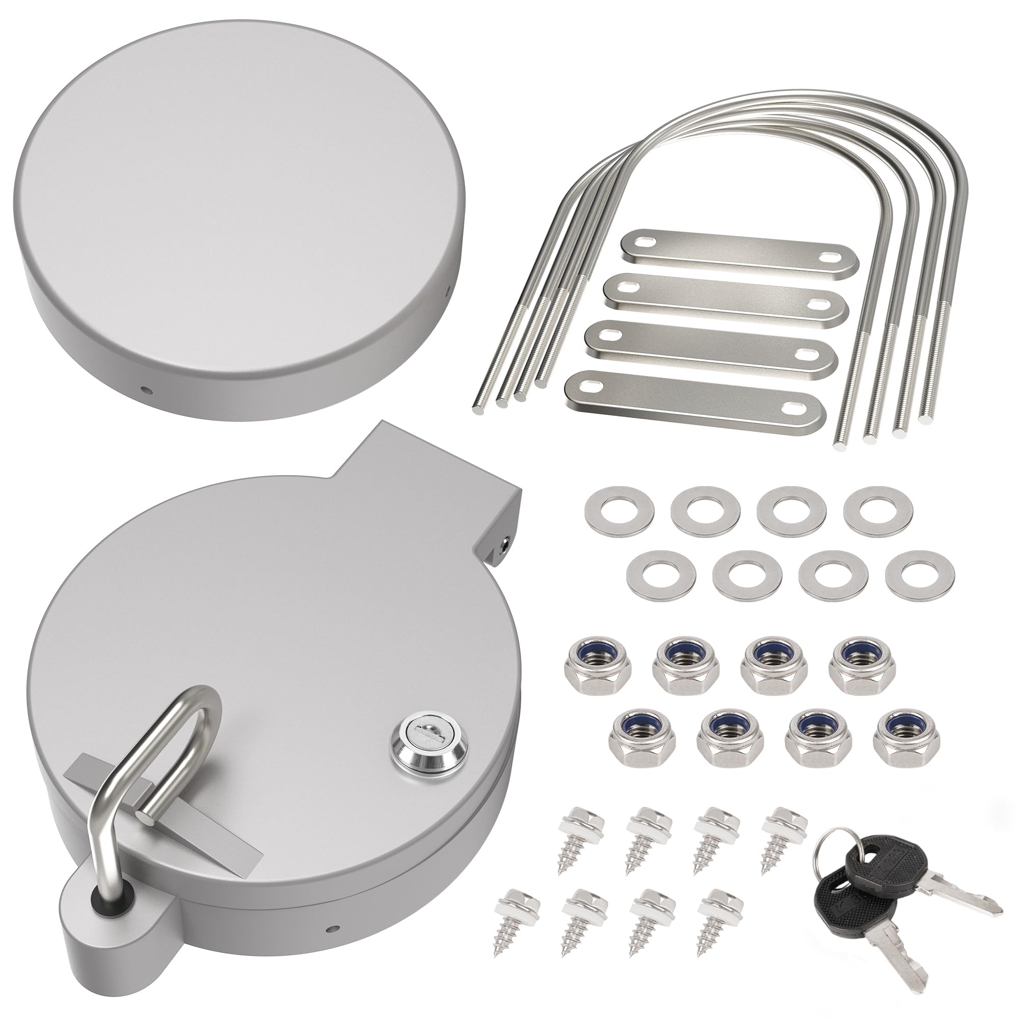 Wyckoff 6-inch conduit carrier with locking end caps secures long materials during transport