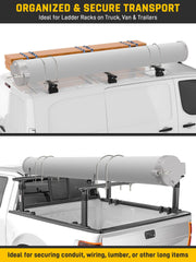 Weather seal gasket on Wyckoff carrier keeps rain and dust out for dry contents