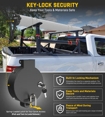 Wyckoff 6 inch conduit carrier with spring loaded latch for quick access
