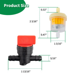Wyevee two filters help keep fuel clean before reaching the engine