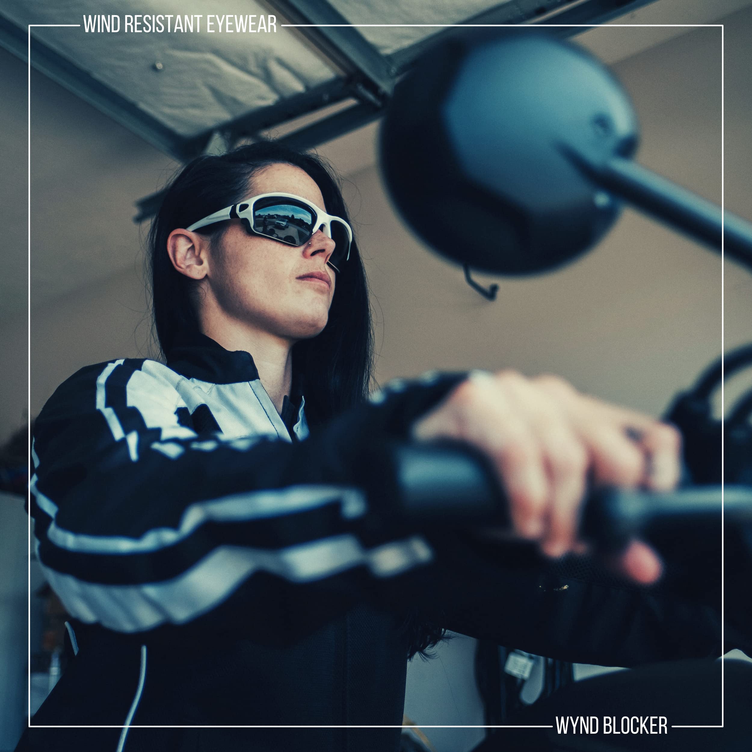 WYND Blocker lightweight design supports motorcycle, cycling, running and outdoor activities