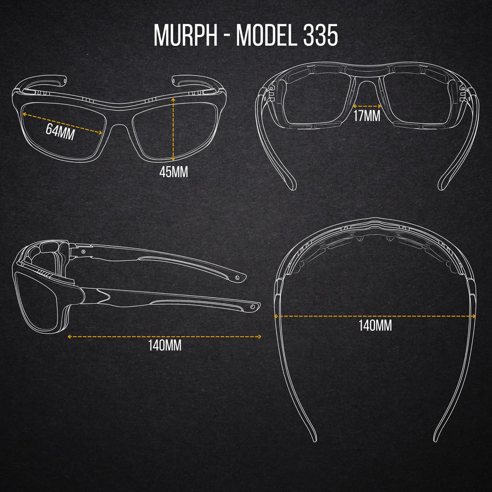 Microfiber bag included with Murph 335 doubles as lens cleaner