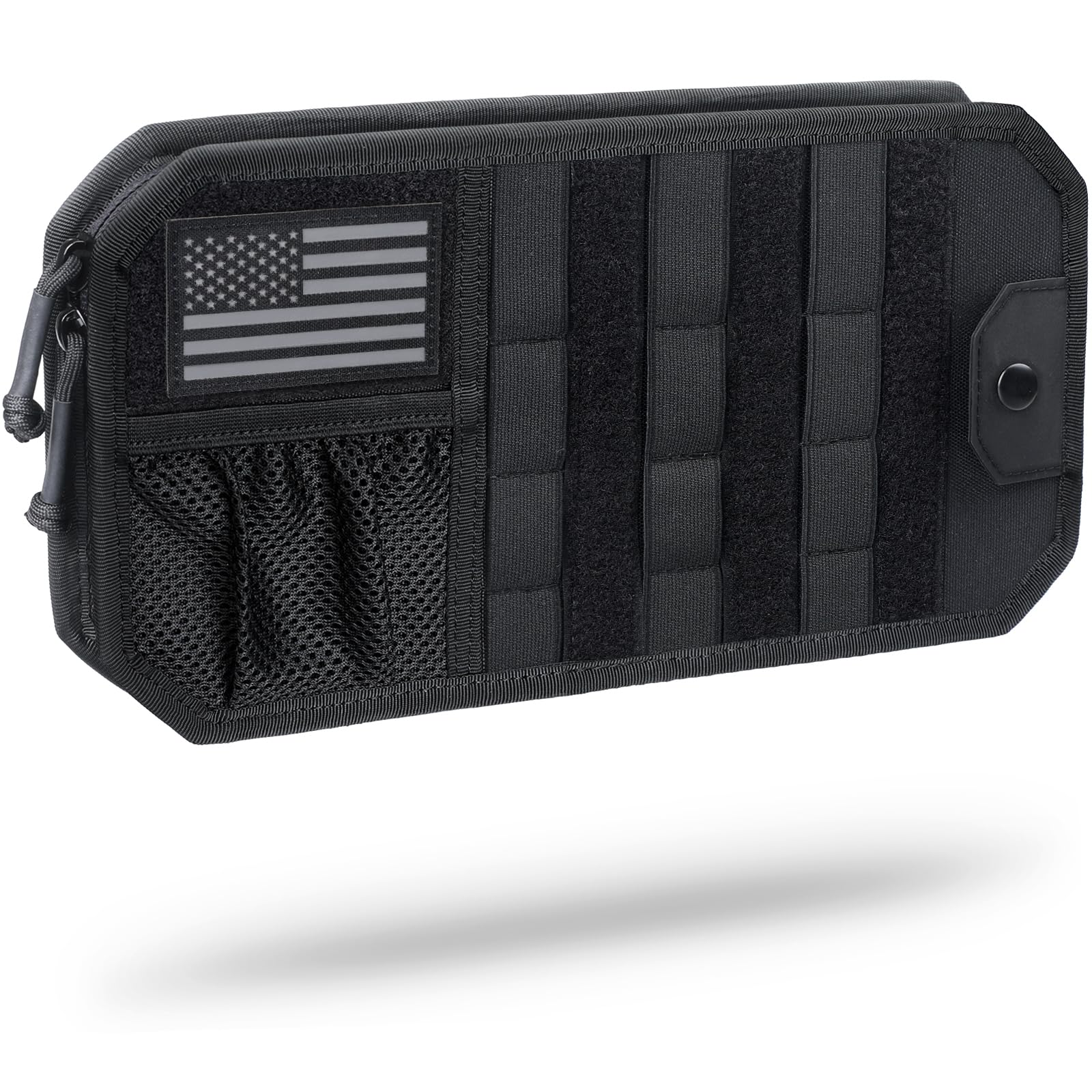 WYNEX Molle visor organizer panel keeps gear secure on the sun visor