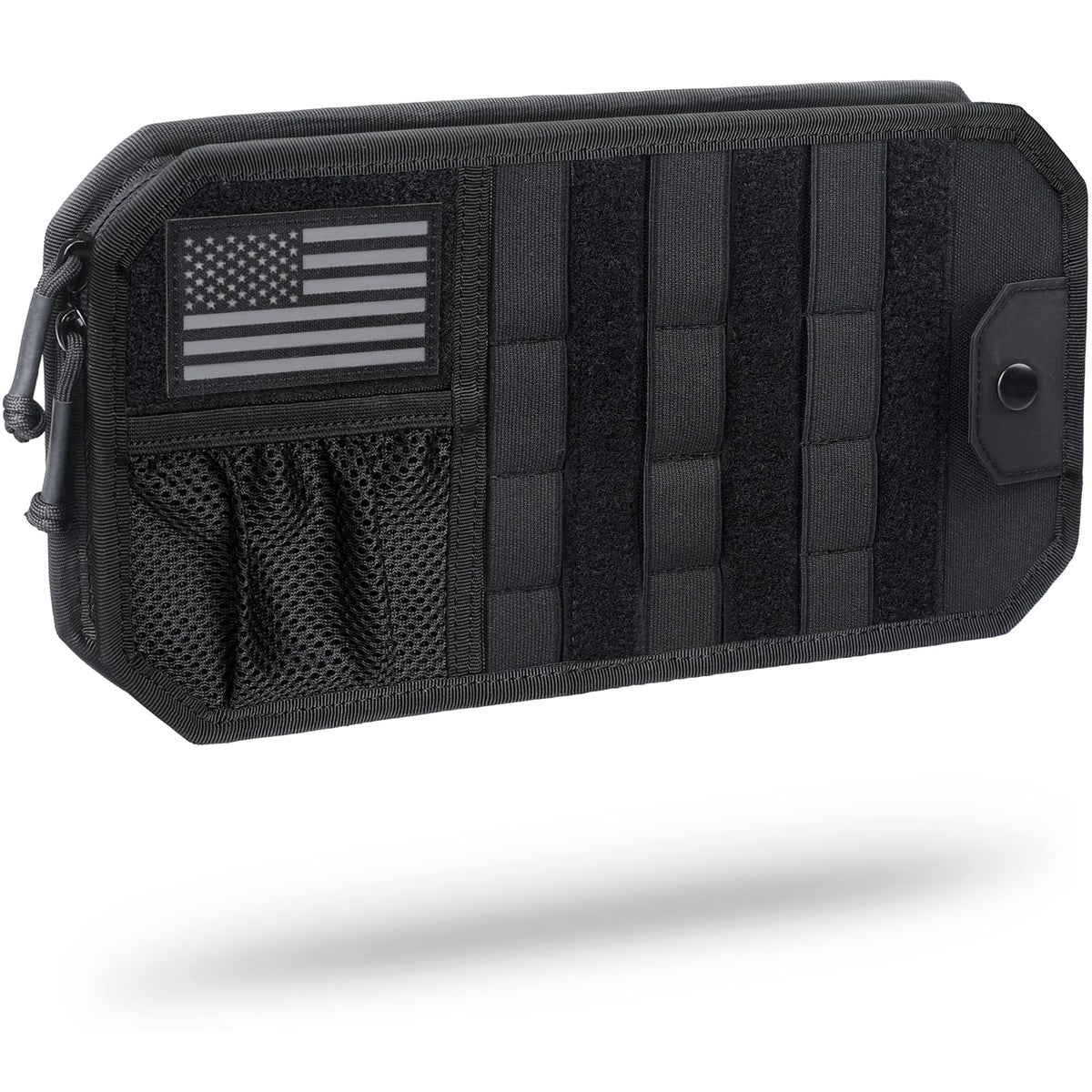 WYNEX Molle visor organizer panel keeps gear secure on the sun visor