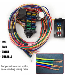 14‑fuse panel for robust circuit protection in classic car projects