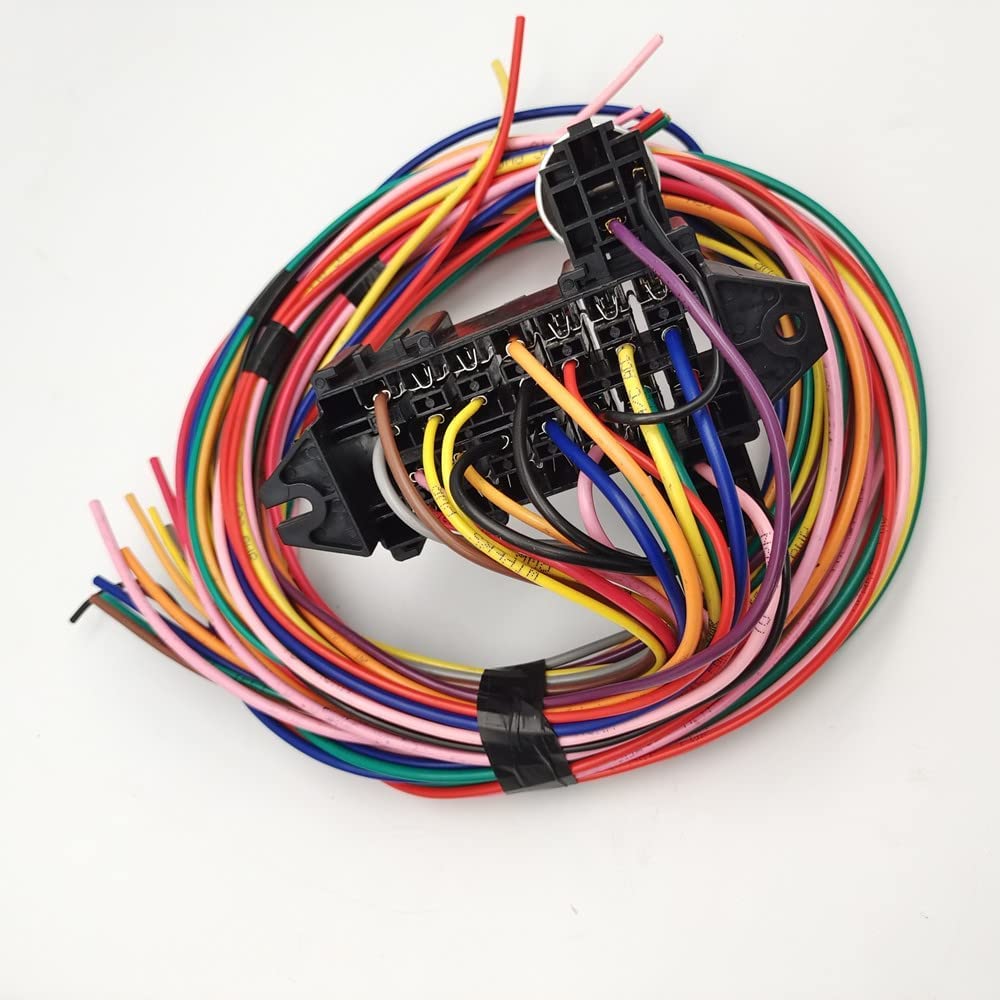 Universal color coding on WZruibo wires supports quick identification