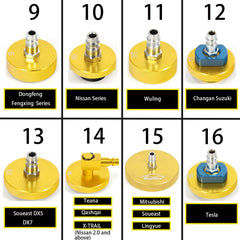 Wzyblixo quick connector assembly enables versatile 11mm to 1/3 inch fit