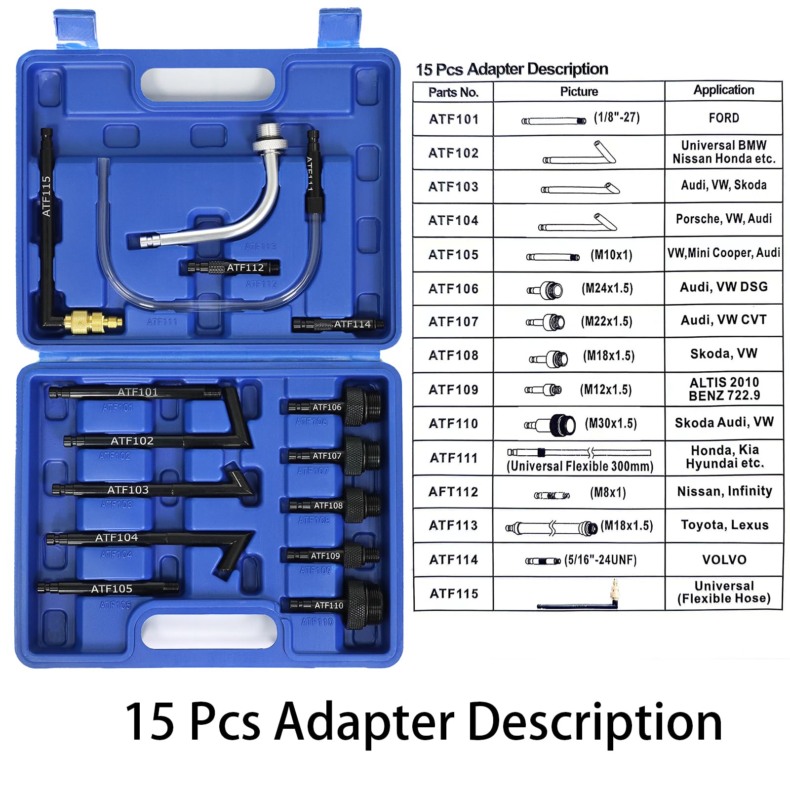 Wzyblixo toolbox and hoses included, for organized storage and quick setup.