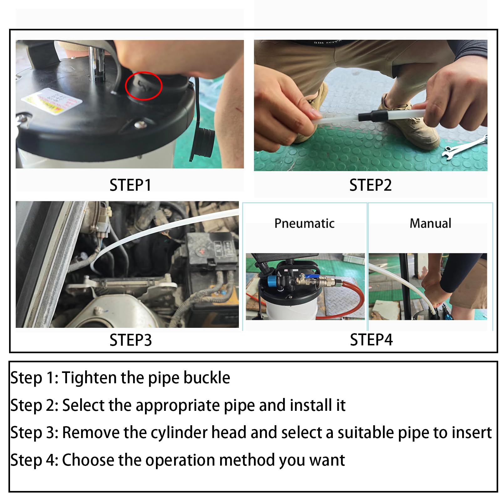 Wzyblixo transmission-oil extractor suitable for multi-fluid changes
