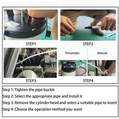 Wzyblixo transmission-oil extractor suitable for multi-fluid changes