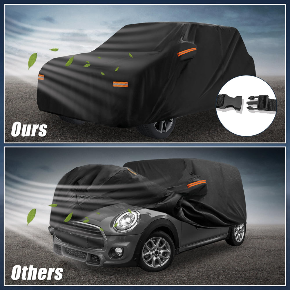 X AUTOHAUX 210D-PU material with reinforced seams for durability
