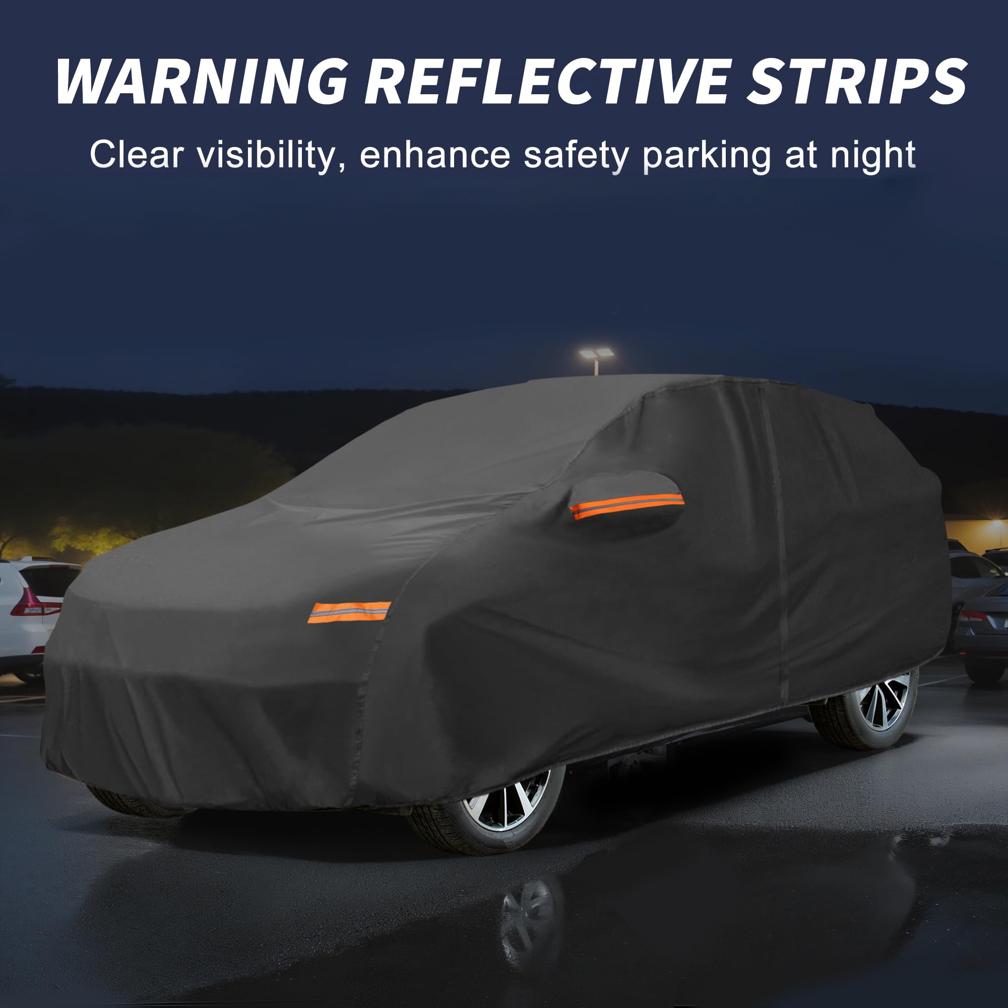 X AUTOHAUX all-weather protection shields against dust, rain, snow, and leaves.