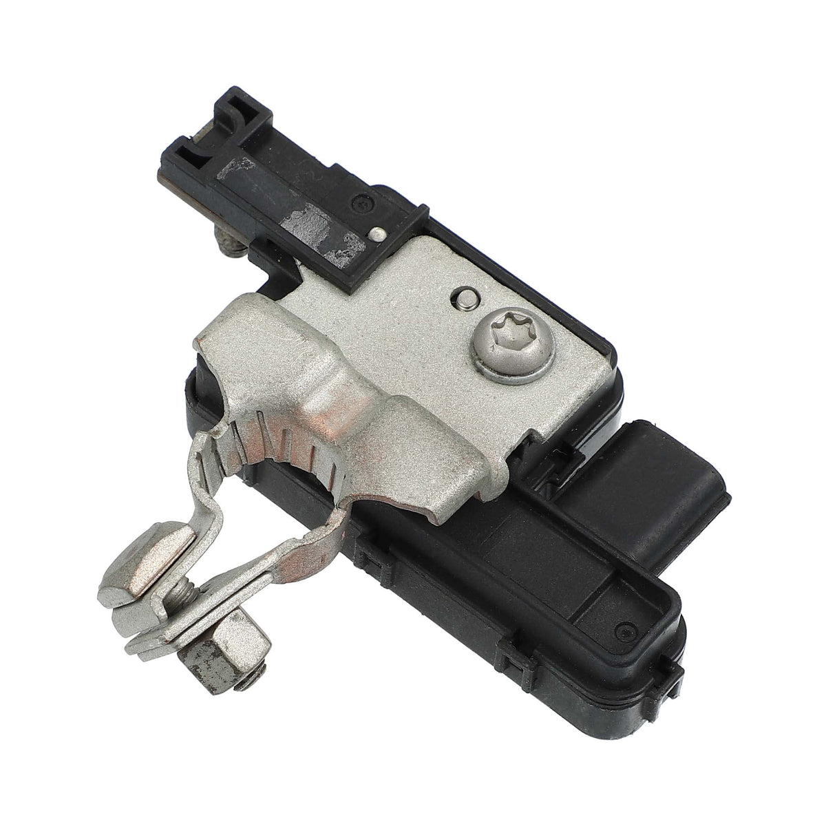 X AUTOHAUX battery current sensor close-up shows durable build for reliable monitoring