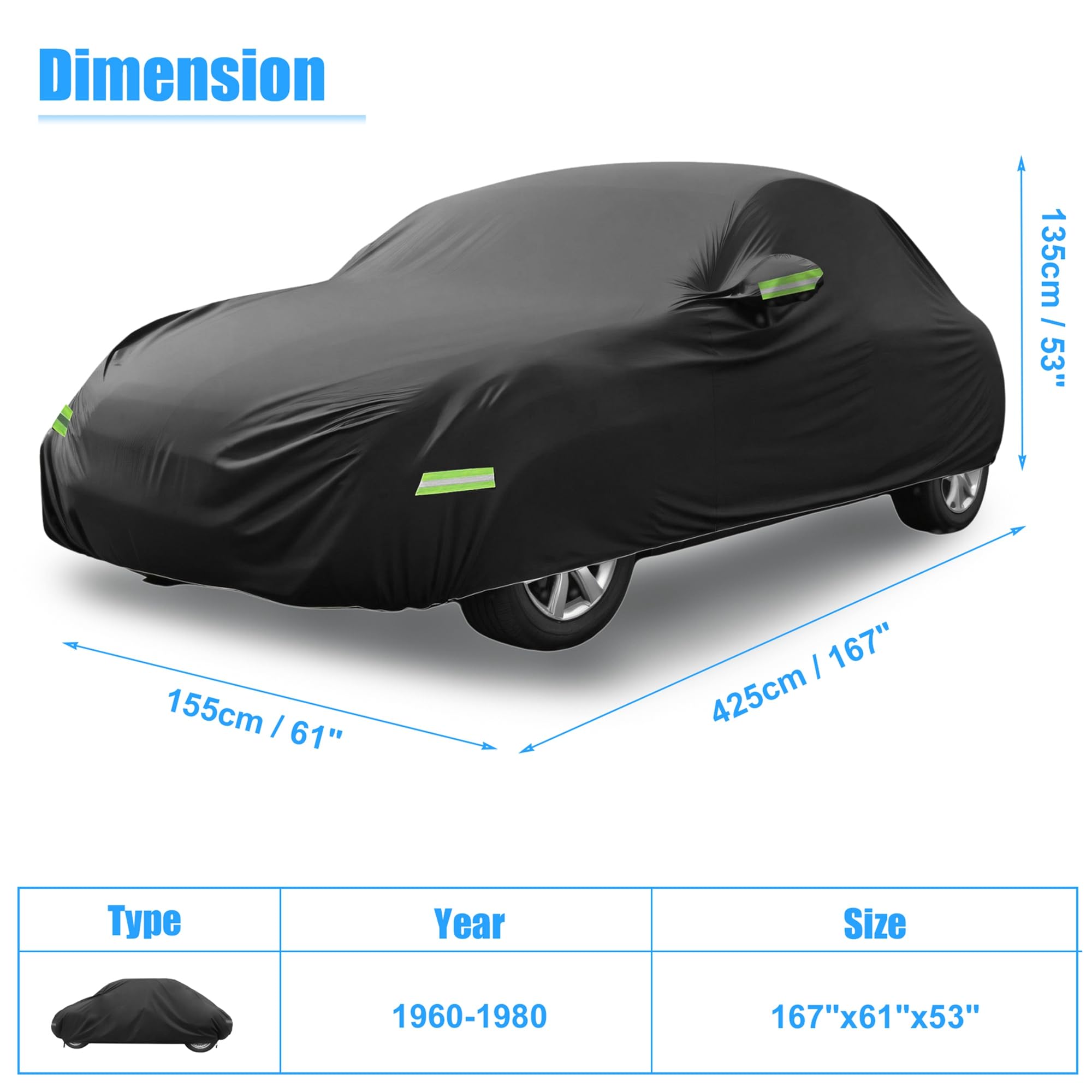 Includes a waterproof bag for easy folding and transport