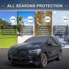 X AUTOHAUX BMW X5 cover rear view for full exterior coverage