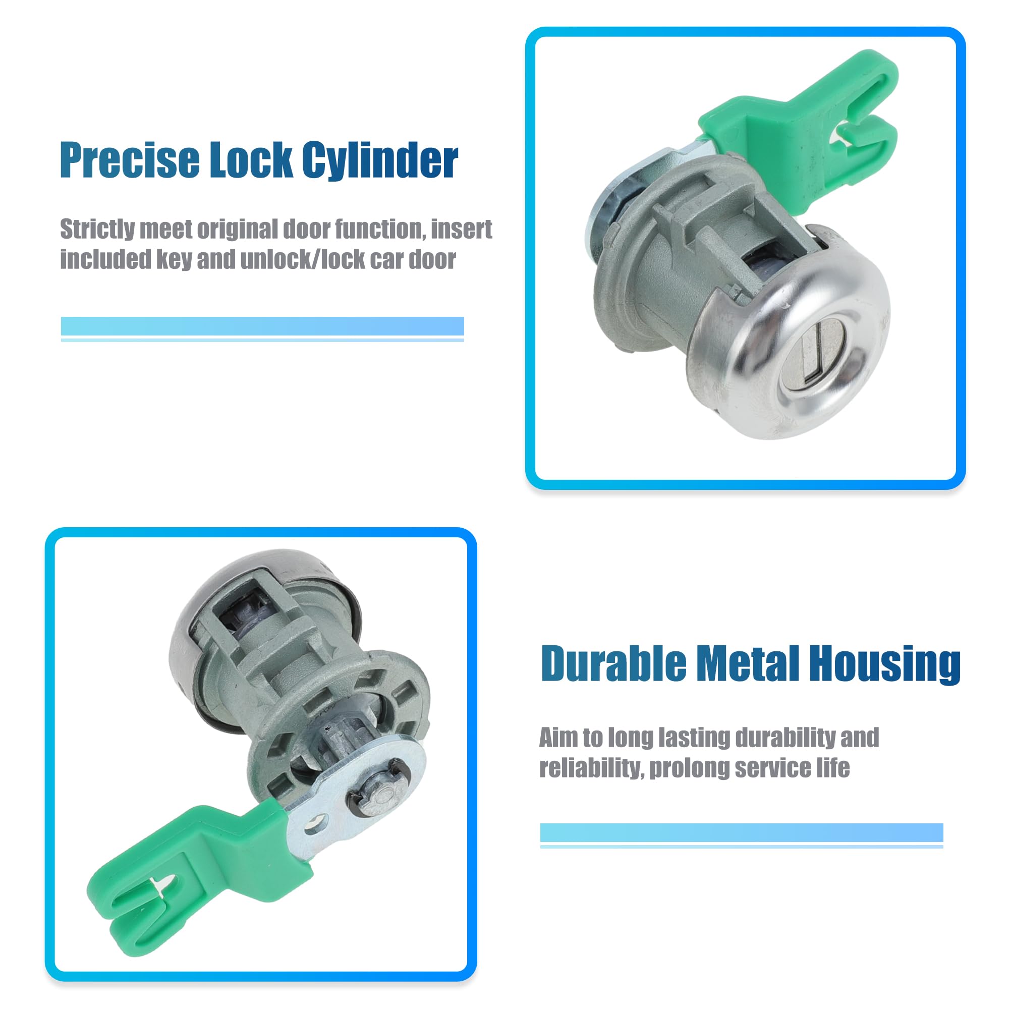 X AUTOHAUX C-clips included for easy installation alignment.