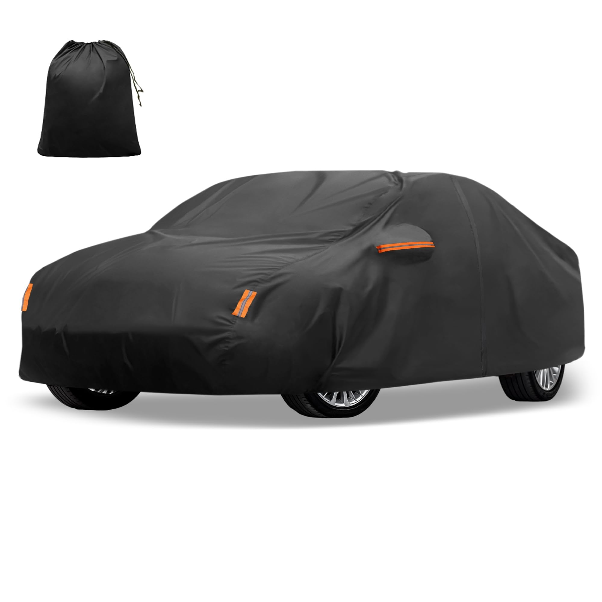 X AUTOHAUX Camry car cover front view protects from UV and weather.