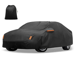 X AUTOHAUX Camry car cover front view protects from UV and weather.