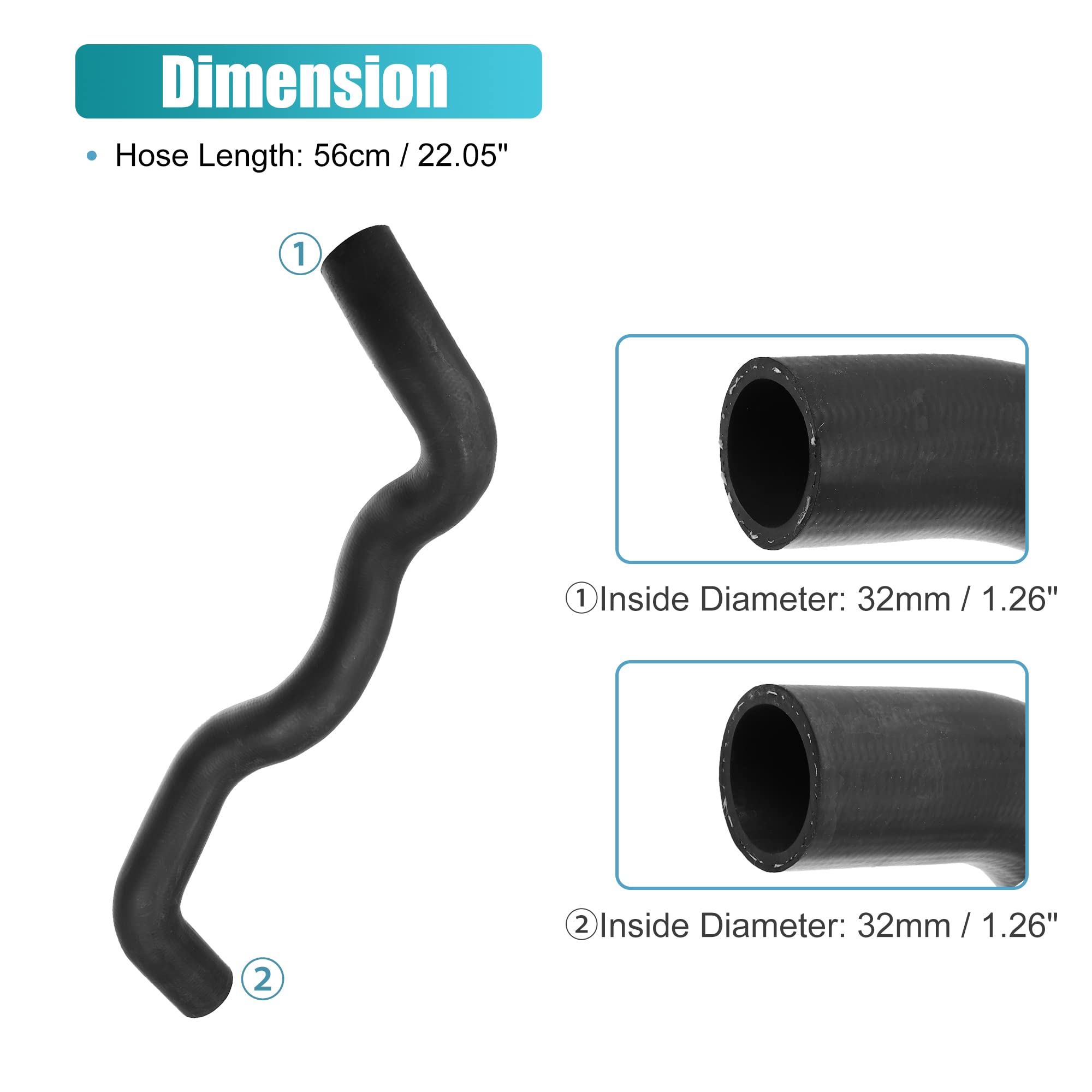 Illustration of coolant routing from engine to radiator supports proper cooling
