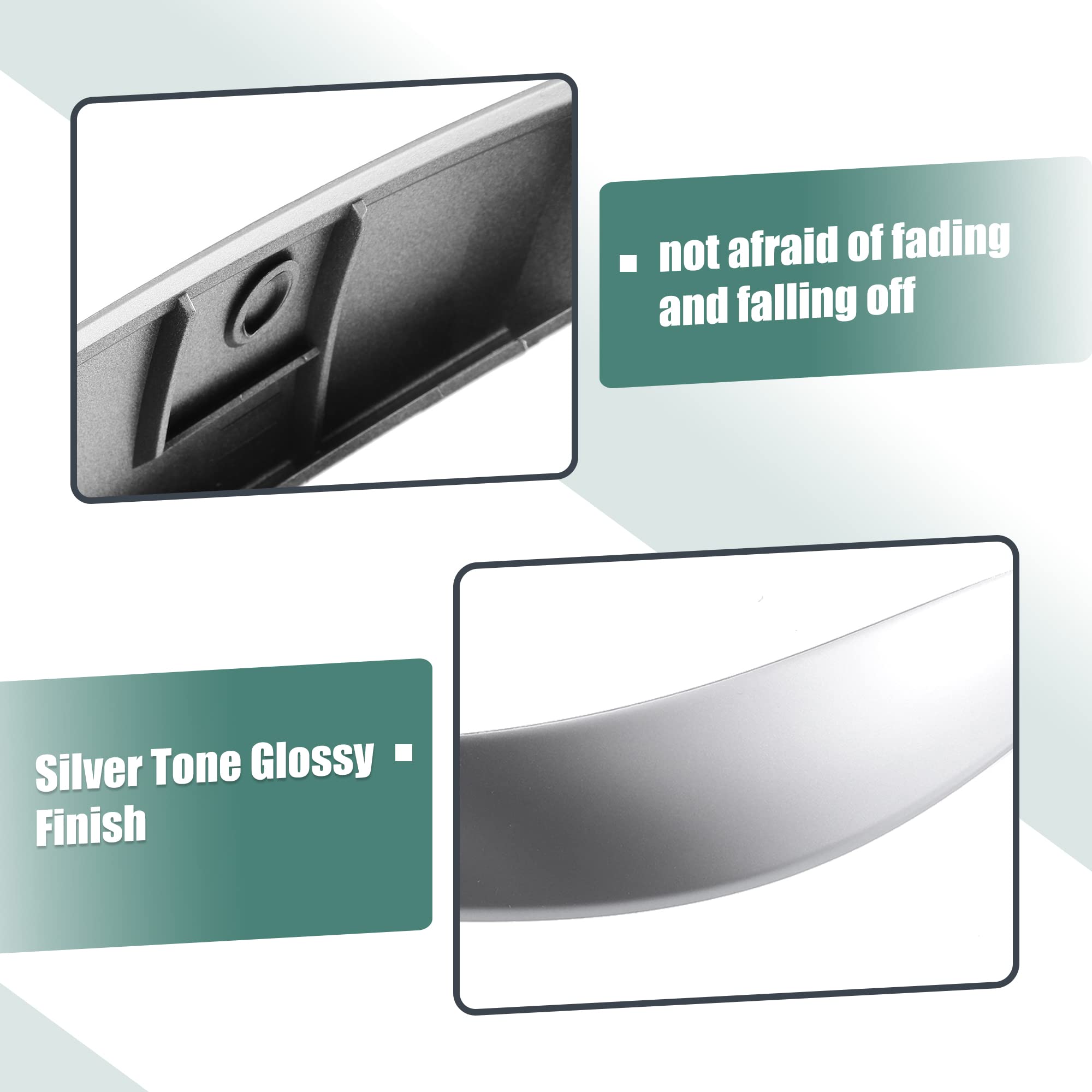 X AUTOHAUX dash center A/C outlet trim protects against wear.