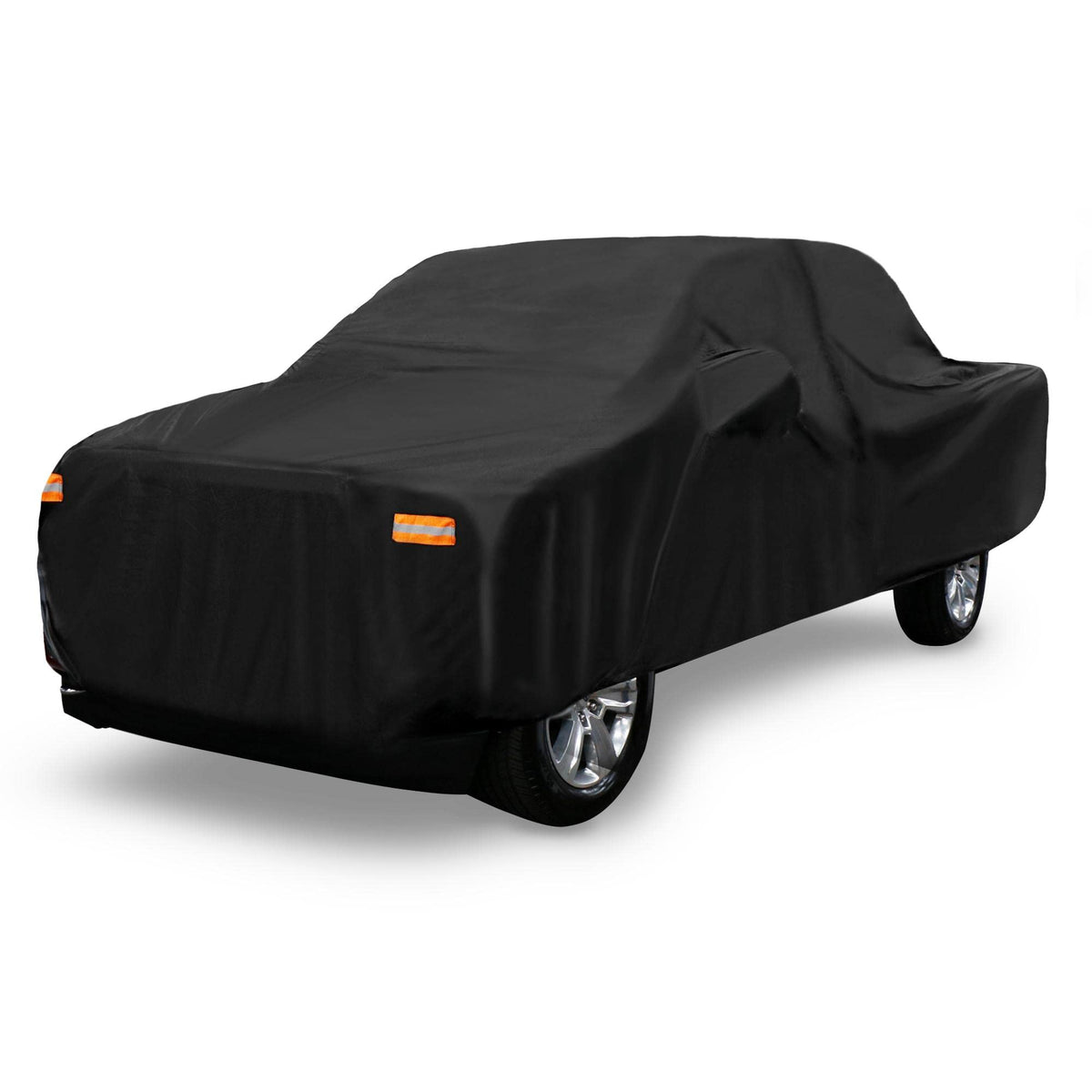 X AUTOHAUX F150 crew cab cover installed offers full weather protection.