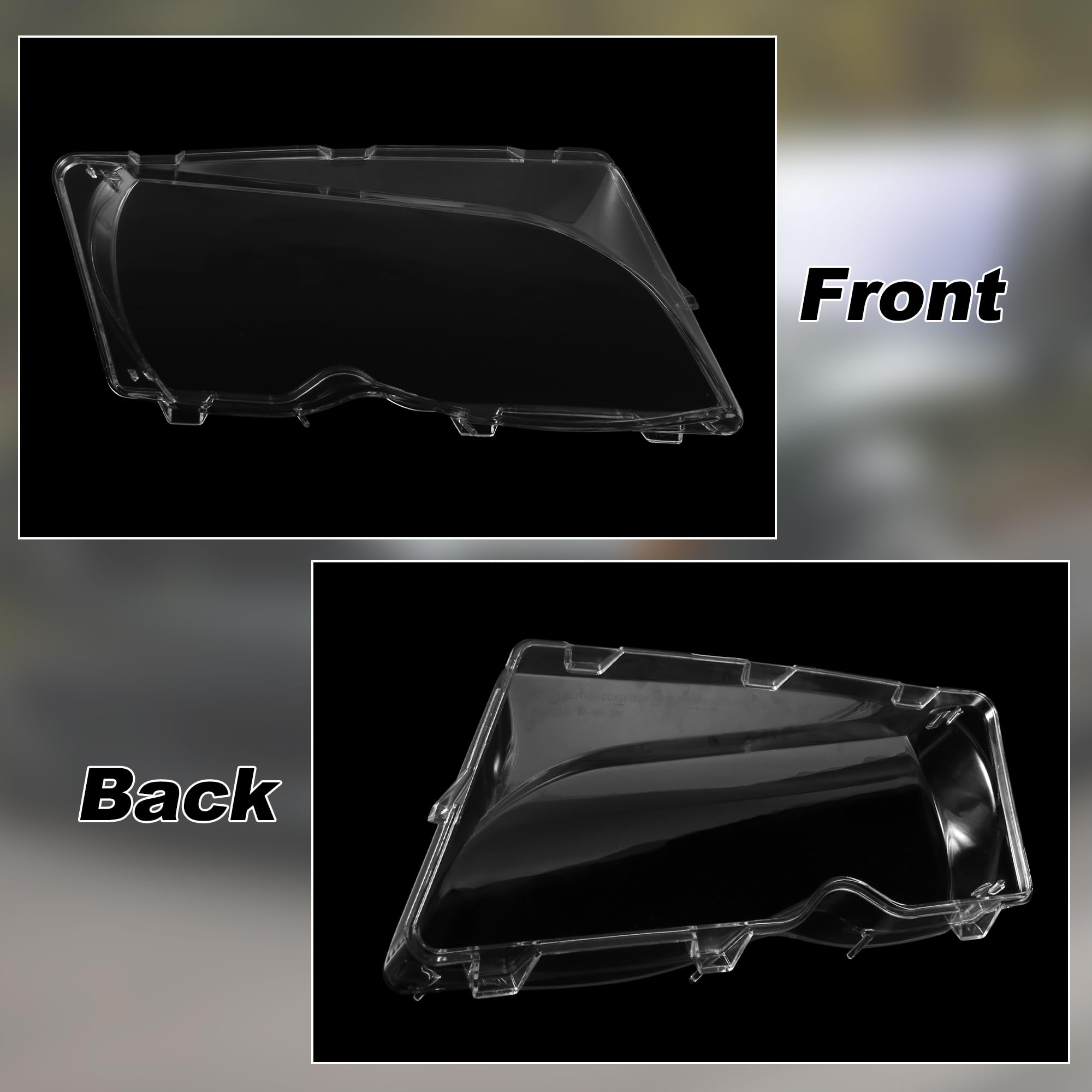 X AUTOHAUX fitment 2002-2005 models ensures a precise, factory-like replacement.