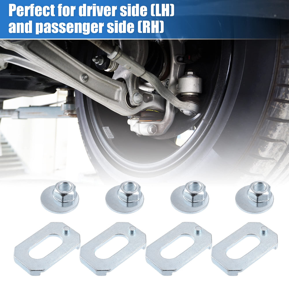 X AUTOHAUX Expedition front bolt kit supports precise caster and camber adjustment