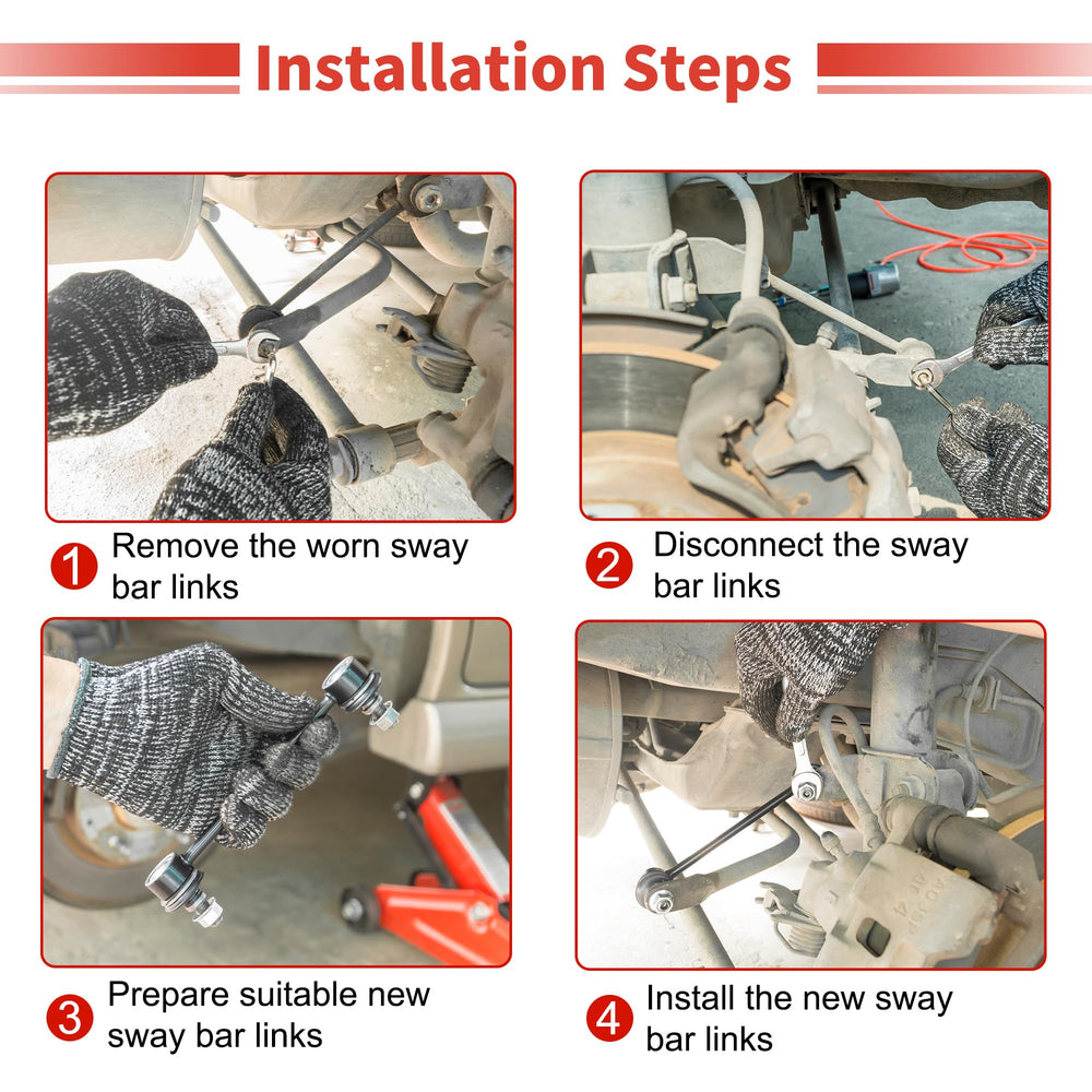 X AUTOHAUX installation-ready Tacoma kit for front suspension components