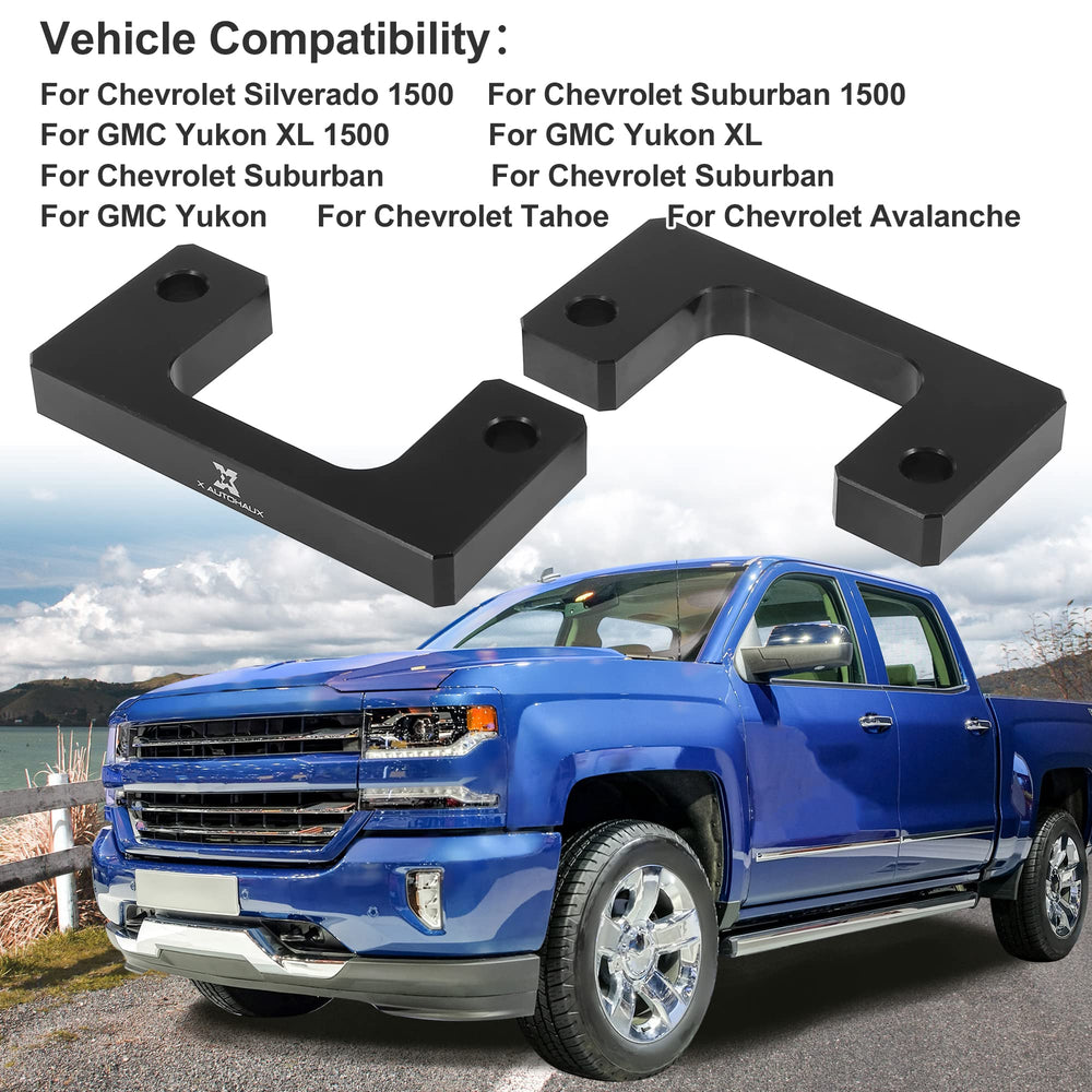 X AUTOHAUX front leveling spacer 1in for GMC Yukon front enables room for larger tires