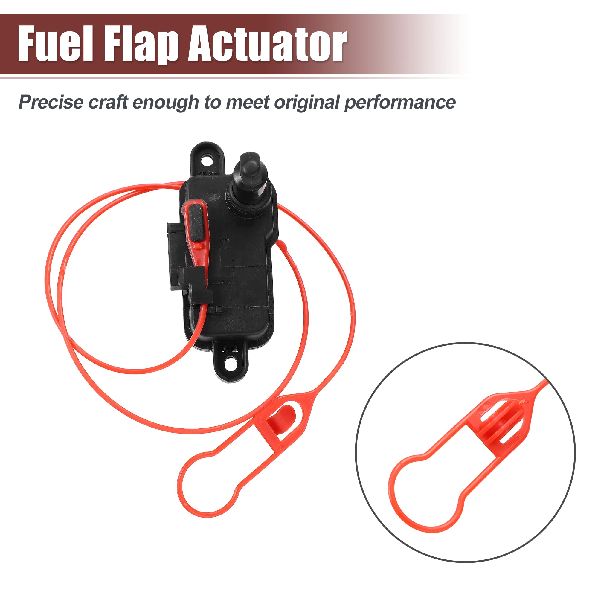 X AUTOHAUX fuel flap actuator fits Audi A7 for secure fuel door function.