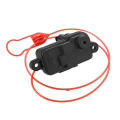 X AUTOHAUX fuel flap actuator front view for Audi shows precise fit and smooth operation.