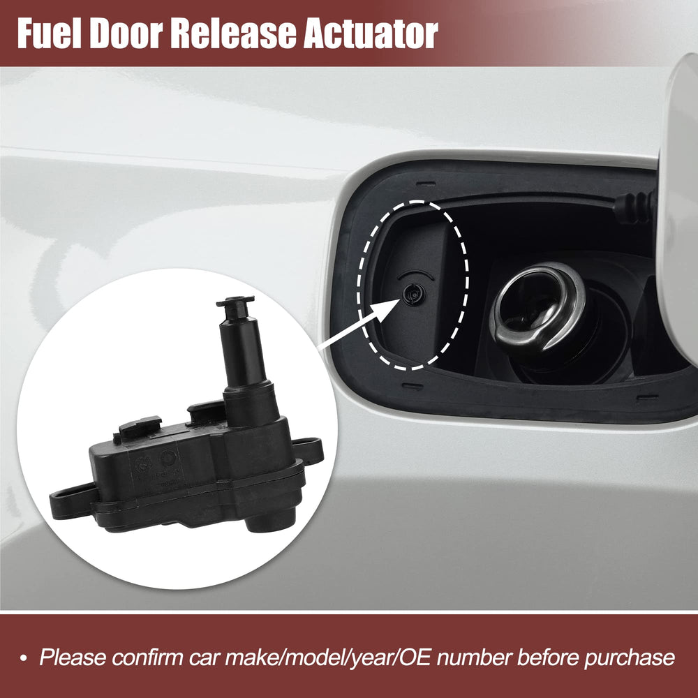 X AUTOHAUX fuel flap actuator installed on Audi Q7 demonstrates reliable locking action.
