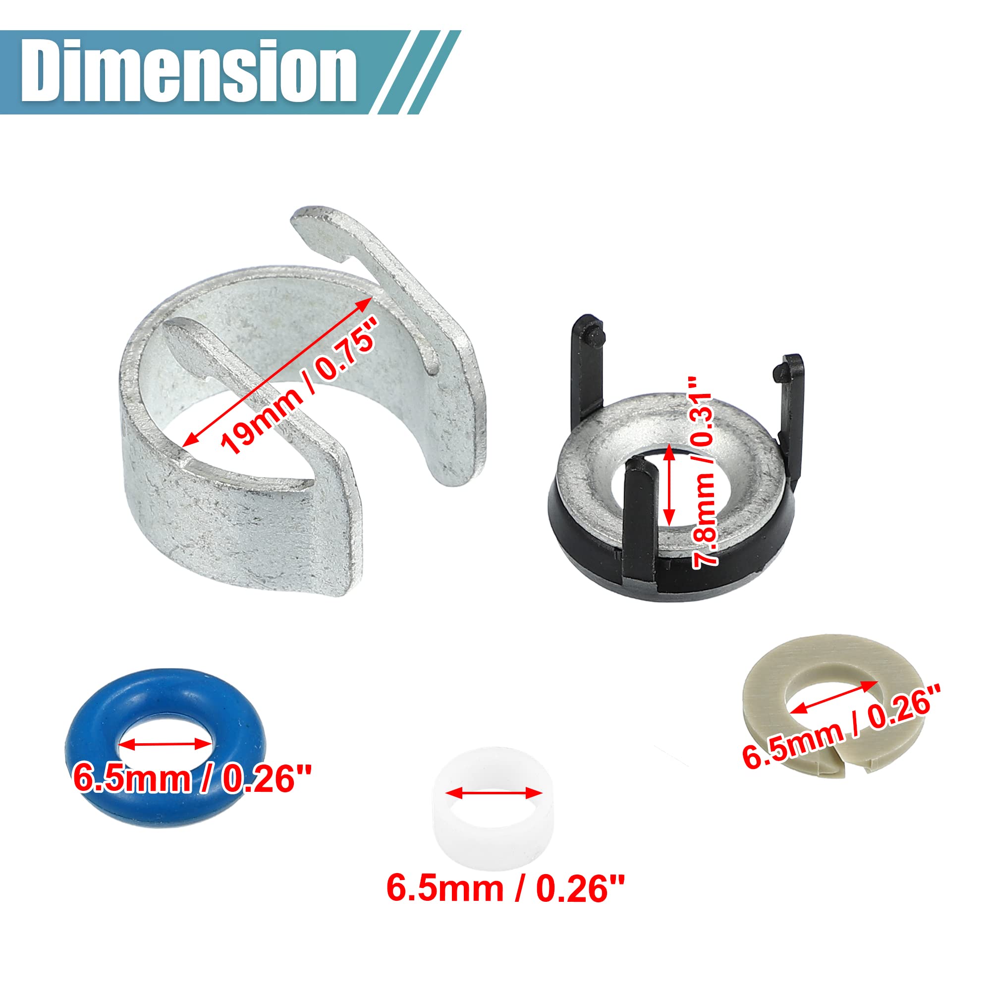 X AUTOHAUX lower pintle caps from seal kit ensuring durable seal integrity.