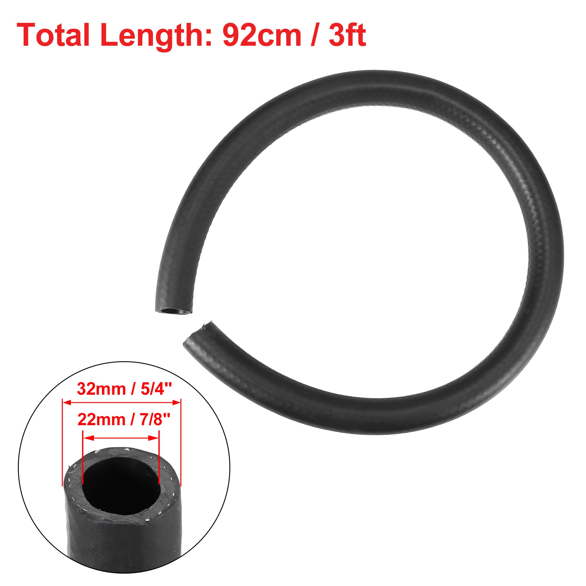 X AUTOHAUX 3ft hose designed for petrol transfer in small engines