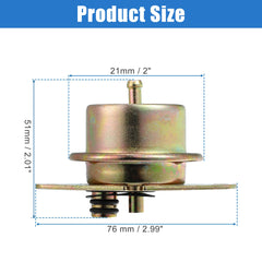 X AUTOHAUX regulator package includes one replacement unit.