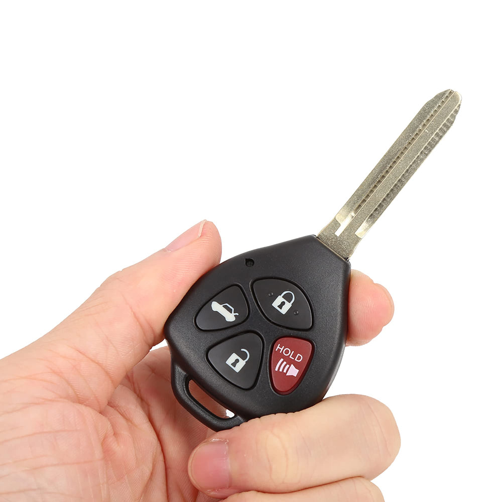 X AutoHaux GQ4-29T remote FCC ID label confirms compliance.