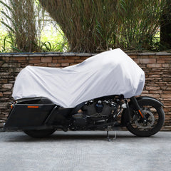 X AUTOHAUX half cover with adjustable elastic hem ensures a secure fit